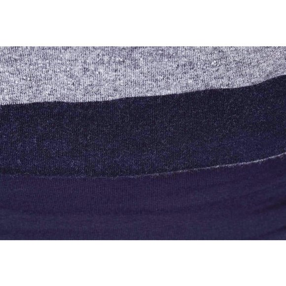 TART Navy Blue & Gray French Terry “Delphine” Racerback Maxi Dress Size M - Picture 4 of 4